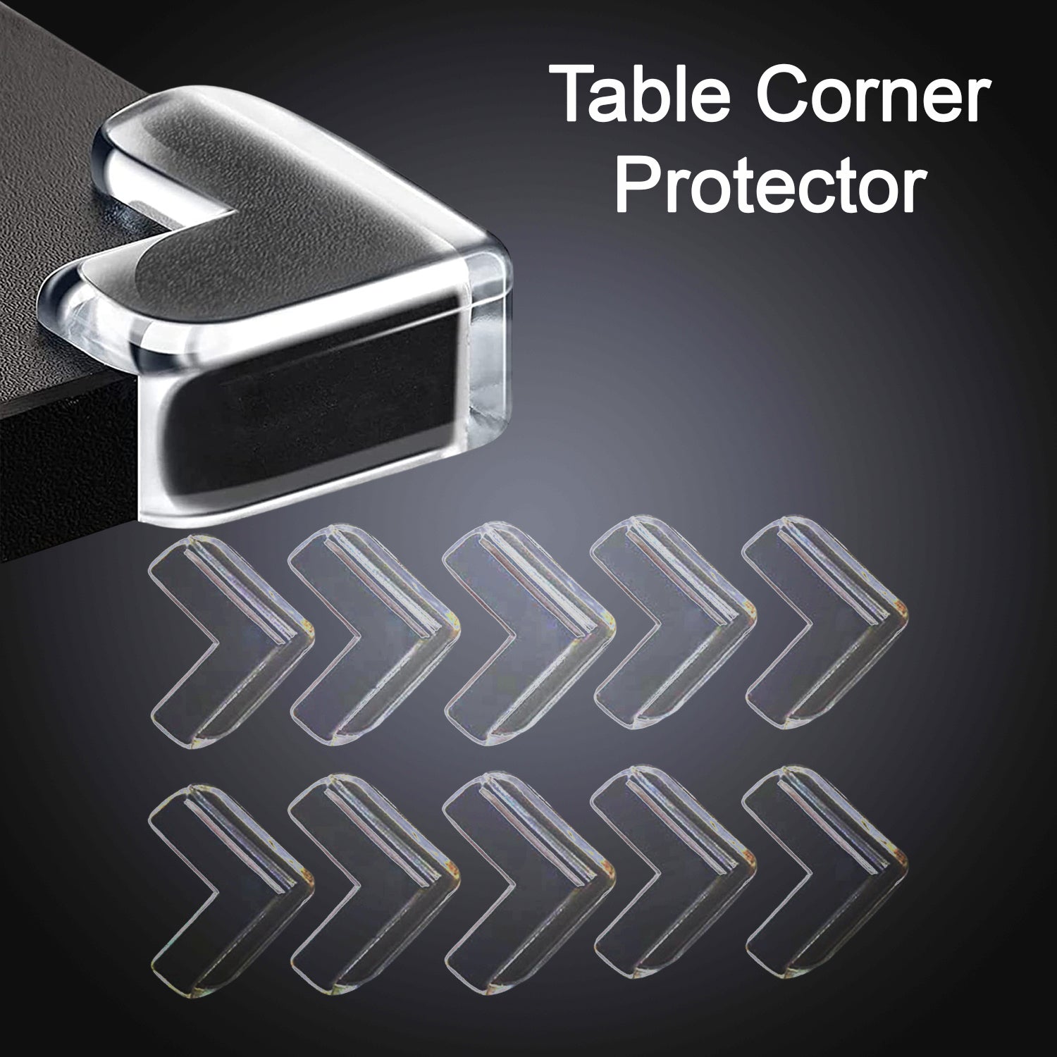 L Shape Safety Corner Protectors (10 Pcs Set) – www.trendvibe.store