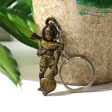 Hanuman Metal Keychain Set (2 Pc Mix Design)
