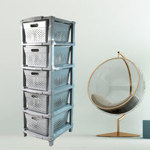 Multi-Purpose Anti-Slip 5 Layer Modular Drawer Storage System (68×33 Cm)