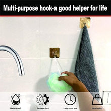 Adhesive Heavy-Duty Hooks for Kitchen and Bathroom (1 Pc / 6×6 Cm)