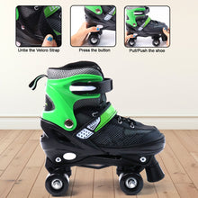 Adjustable Quad Roller Skates for Kids (Large / 1 Pair)