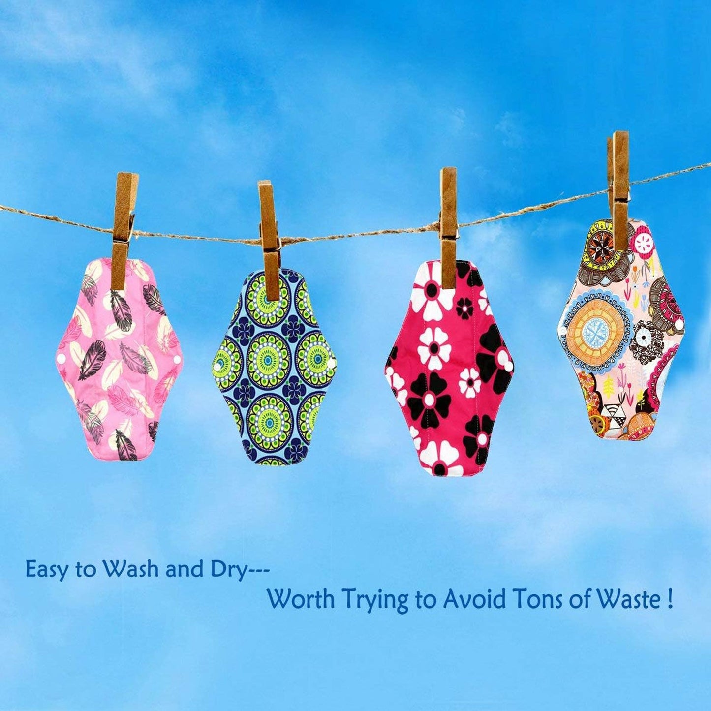 Reusable Cloth Pads for Women