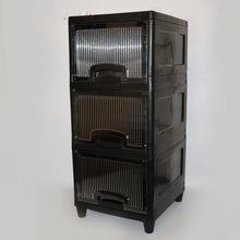 3-Layer Plastic Storage Drawer Cabinet