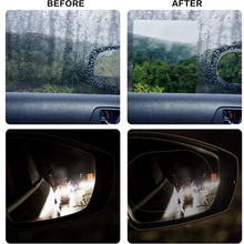 Anti-Fog & Anti-Scratch Rearview Car Mirror Film – HD Clear Protective Sticker for Safe Driving (1 Pc)