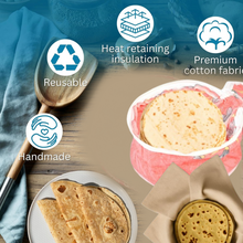 Hot Chapatti Washable Cotton Cloth Casserole Box