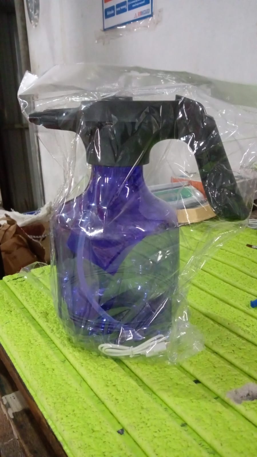 Electric 3L Garden Sprayer – Automatic, Rechargeable Watering Can for Fertilizing (1 Pc)