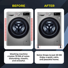 Heavy-Duty Adjustable Furniture Stand / Washing Machine Stand - (4 Pc / Set)