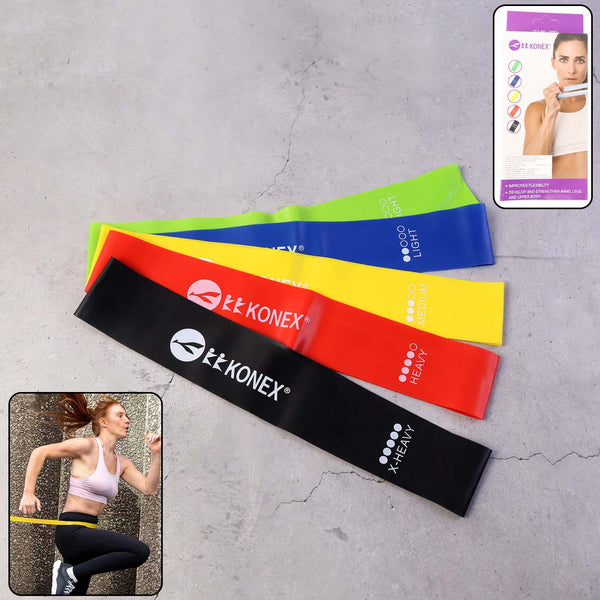 Resistance Loop Exercise Bands (5 Pc)