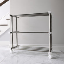 Supermom Stainless Steel Multipurpose Shoe & Storage Rack - (1 pc)