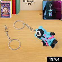 Cute Character-Themed Soft Silicone Keychain (Mix Desgin / 1 Pc)