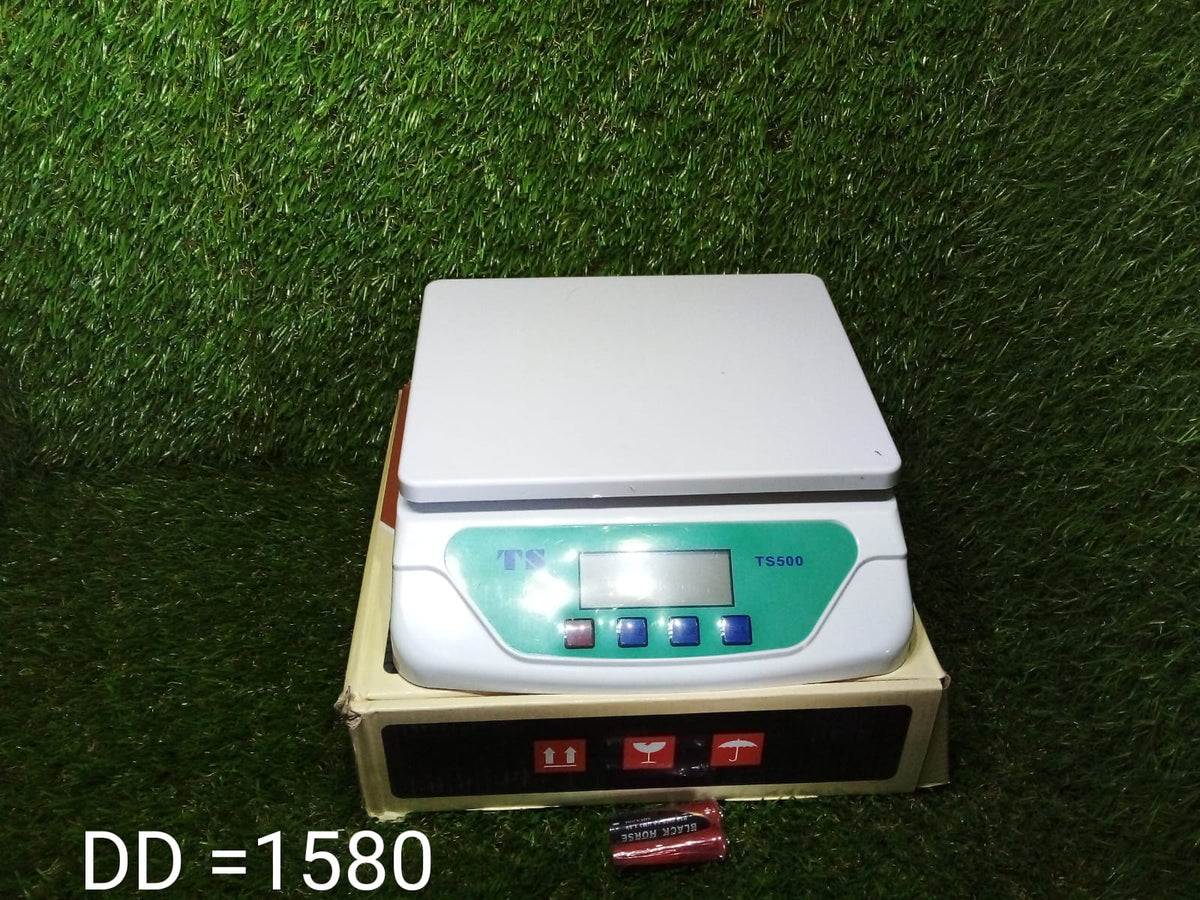 Digital kitchen scale for measuring ingredients, TS500 model.
