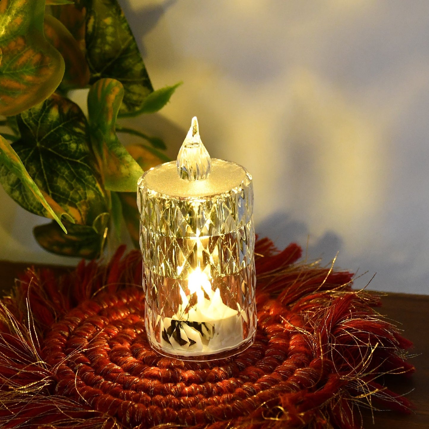 Flameless and Smokeless Decorative Candles LED Tea Light, Diwali (24 Pcs Set)